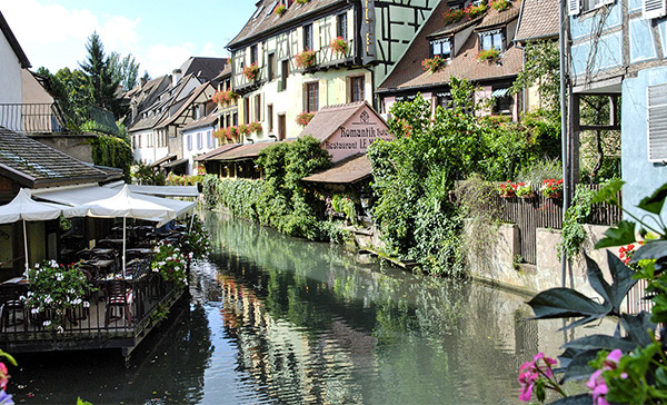 Colmar im nahegelegenen Elsass